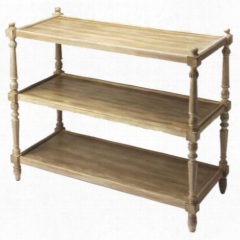 Butler 1530247 Rothwell 3 Tier Console Table In Driftwood