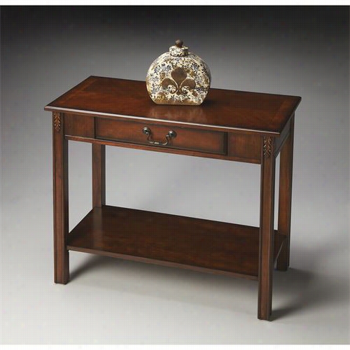 Butler 2207024 Plantation 16""d Console Table In Cherry