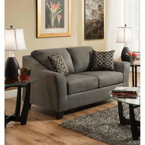 Chelseea Home Furniture 424900-05l Masa Sierra Graphite Loveseat