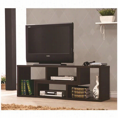 C0aster Furniture 8003 Conve Rtible Tv Console And Bookcase Combination