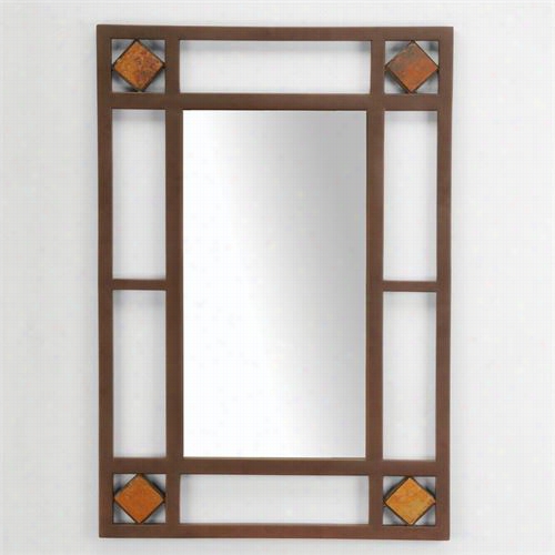 Hillsdale Furniture 4264-886 Lakeview Console Mirror In Brown