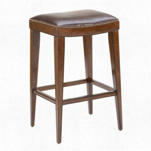 Hillsdale Furniture 4659-830 Riverton Backlesbar Stool In Rustic Cherrry