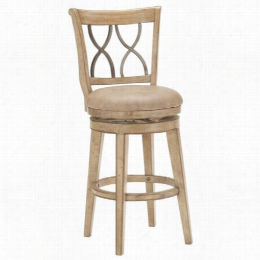 Hjllsdale Furniture 4724-826s Reydon Swivel Counter Stool In White Wash