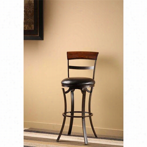 Hillsdale Furniture 4912-826 Kennedy Swivel Counter Stool In Blaxk/gold In The Opinion Of Cherrypa Nel Tol