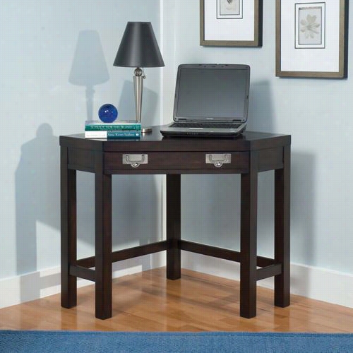 Home Styles 55536-17 City Chic Corner Be Folded Over Top Desk Inespresso