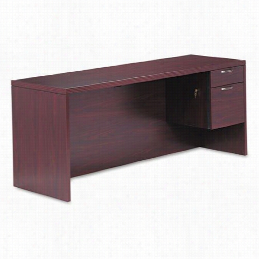 Hon Industries Hon11545rafnn Valiido 11050 Ser Ies Right Pedestal Credenza Desk In Mahogany