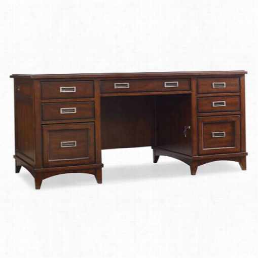 Hooker Furniture 5167-10562 Latitude Execcutive Desk In  Dark Wood