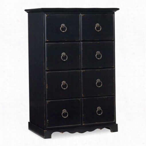 Hooker Furniture 5219-50002 Tall Drawer Chest In Black