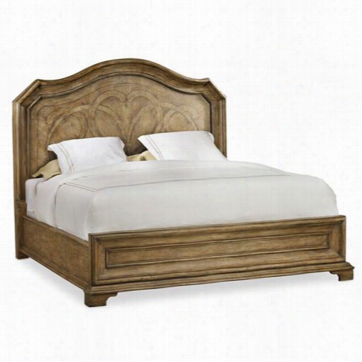 Hookr F Urniture 5291-90360 Solana California Kin Gpanel Bed In Light Wood
