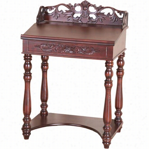 Intrenational Caravan 3836 Small Carve Writinb Desk