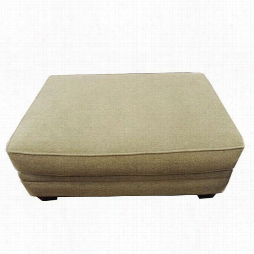 Klaussner 83744otto Posen Ottoman Iin Wooten Sandstone