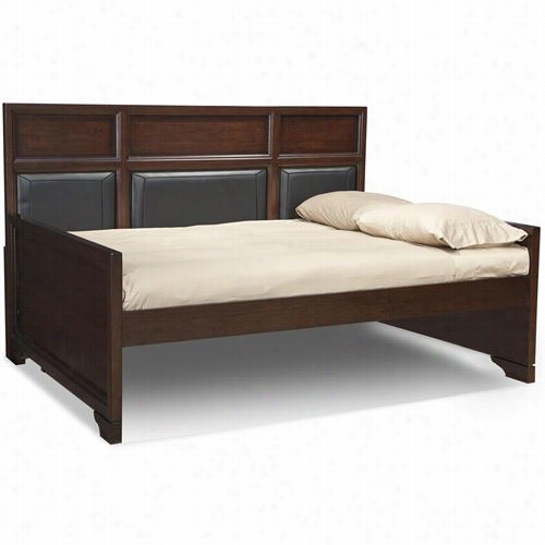 Legacy Classic Furniture 2970-5603k Benchmark Twin Uholstered Panel Daybed In Dig Beer