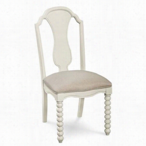 Legacy Classic  Furniture 3832-640-kd Wendy Bellissimo Boutique Chair In Seshell White