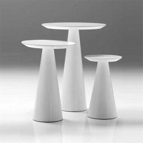 Mobital Occasional-pcs-tower-tall-end-table-wh Minaret Tall Endtable In High Glosss White