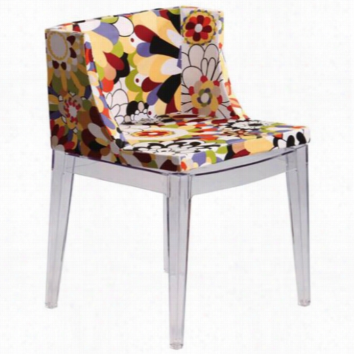 Mod Made Mm-pc-094-floral Color Accrnt Chair In Floral