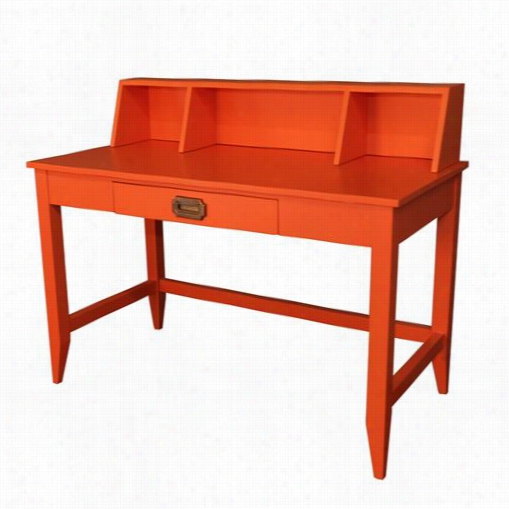 Newport Cottages Npc8300-8301-ojknb07 Devon Desk Ith Canopy In Orange Juice