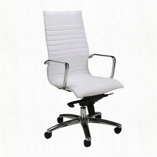 Pastel Furniture Kf-16 4-ch-al Kaffina Office Chairr In Chrome/aluminu M