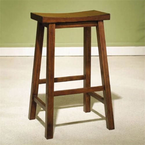 Powell Furniture 455-431 Powell Cafe 29&quoy;" Seat Height Counter Stooll In Honey Brown