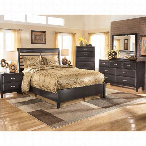 Signature Design  By Ashley B473-54-b473-57-b473-96-b473-2-b473-92 Kira Queen Panel Bed With Wto Nightstands