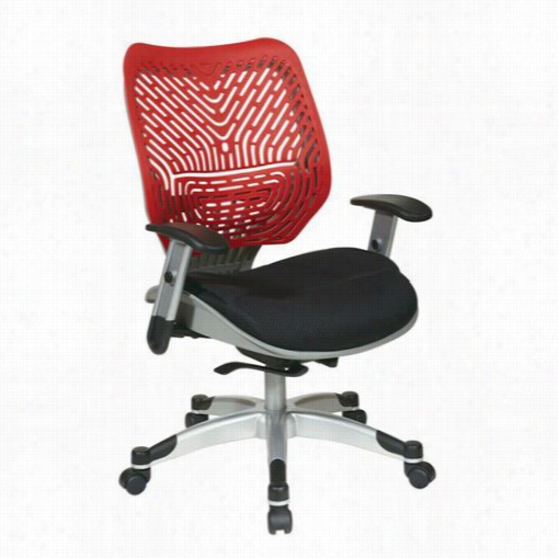 Space Seating 86-m39c625r 86 Revv Series Sekf Adjusting Spacsflex Back Chair In Cosmo With Self Adjusting Mechanism And Raven Seat