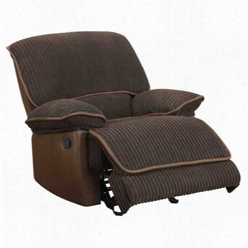 Sunset Trading Su-t227-1-c Jackson Glider Erclining Chair In Brown