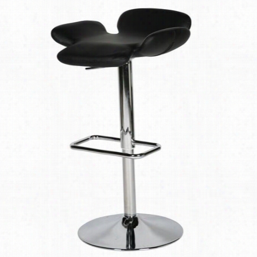 Whiteline Modern Living S1079p May Adjustable Heig Ht Barstool