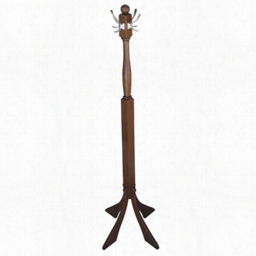 Winsome 94474 Tree Coat Rack In Antique Walnut