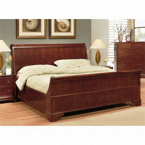 Abbyson Iving Hm-6300-0010 Rosette Eastern Sovereign Bed