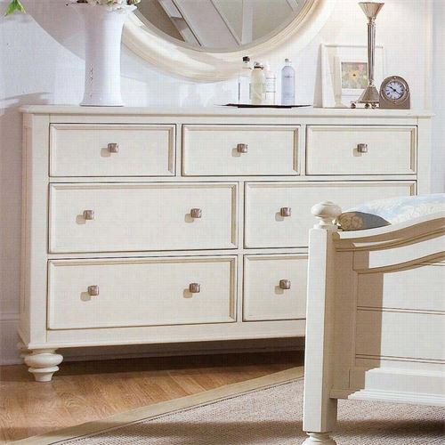 American Drew 920-221 Camden-light Dresser  In Buttermilk Wih 7 Drawers