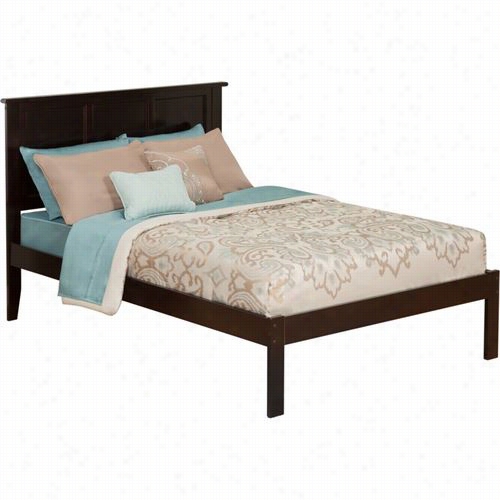 Atlantic Furniture Ar863100 Madison Full Bed With Open Foot Rail
