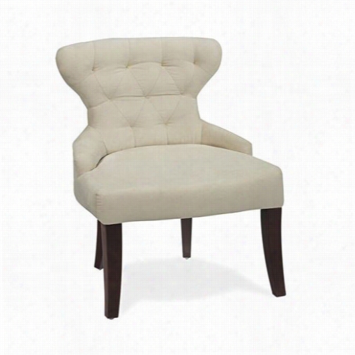 Avenue Six Cvs26-x12 Curves Hour Glass Chair In Oyster Velvet