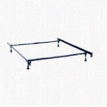 Carolina Furniture 982000 Twin/quite/queen Metal Bed Frame With Legs