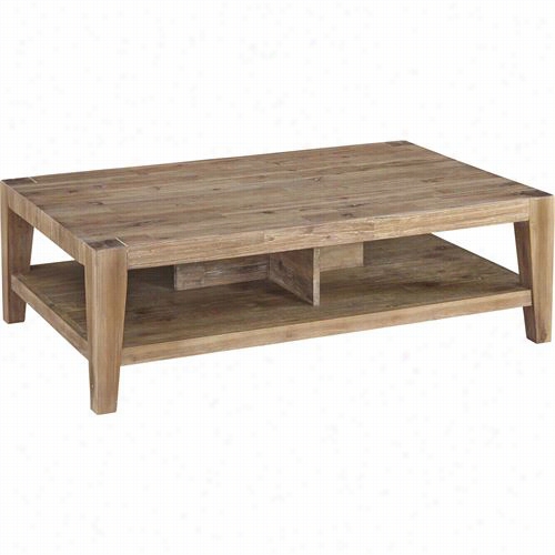 Cassana 834-050 Tyler Rectangle Coffee Table In Weathered Cacia