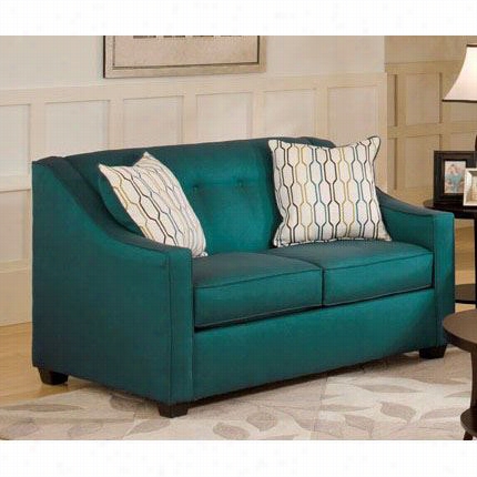 Chelsea Home Furniture 475440-ls-spea Brittany Loveseat In Stoked Peacock