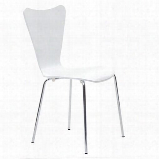 East End Imports Eei-537-whi Ernie Chair In White