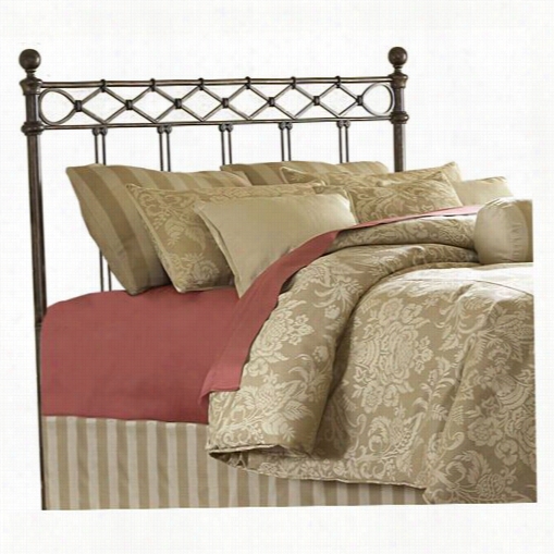 Fashion Bed Group B112284 A Rgyle Copper Chrome Full Headborad