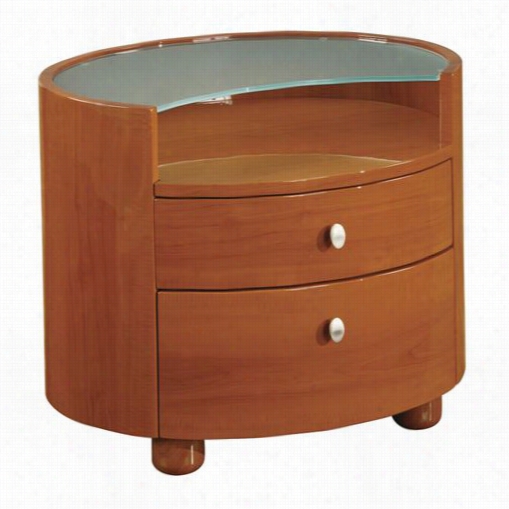 Global Furniture Emily(b86)-ch-d Emily 2 Drawer Dresser In Cherry