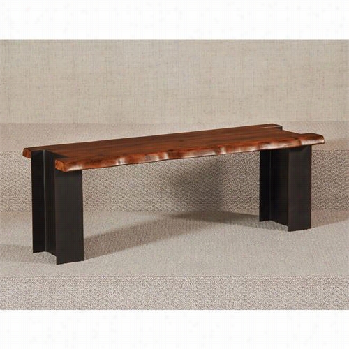 Hammary 090-680 Hidden Treasures I-beam Bench-kd