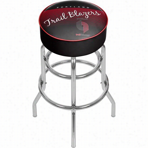 Hardwood Classsics Nba Nba1000hc-ptb Portland Trail Blazers Nba Hardwood Classics Bar Stool