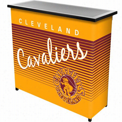 Hardwood Classics Nba Nba8000hc-cc Cleve Land Cavaliers Portable Bar With Case