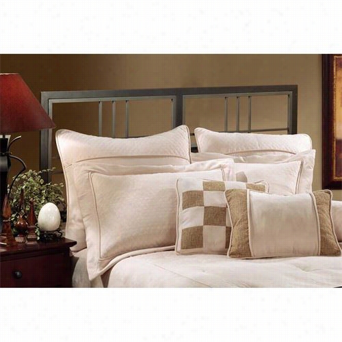 H Illsdale Furniture 1334-670 Tiburon I Ng Headboard In Magnesium Pewter - Raails Not Included