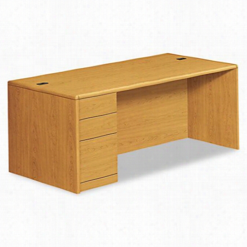 Hon Industries Hon10788 10700 Series Desk With Single Full Left Pedestal