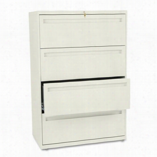 Hon Industries Hon784l 700 Series 36"" 4 Drawers Lateral File