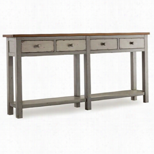 Hooker Furniture 638-85002 Melange Ramsey Hall Console In Gray