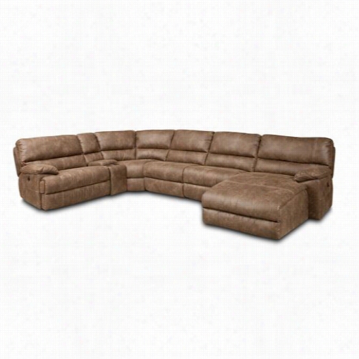 Hooker Furniture Ss616-pr-010 Haven 6 Piece Power Sectional - Right Chaise