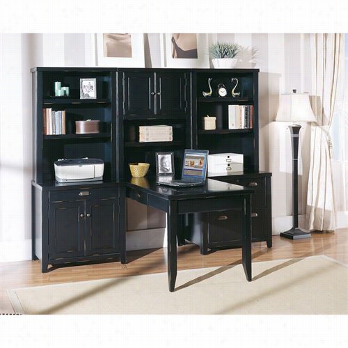 Kathy Ireald Home By Martin Tl310-tl312-tl304-tl450-tl384tribeca Loft Writing Table And Computer Base A Nd Lateral File And Hutch