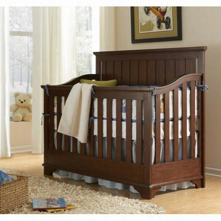 Legacy Classic Furniture  2960-8900 Dawsons Ridge Nursery Conertible Crib In Heirloom Cherry