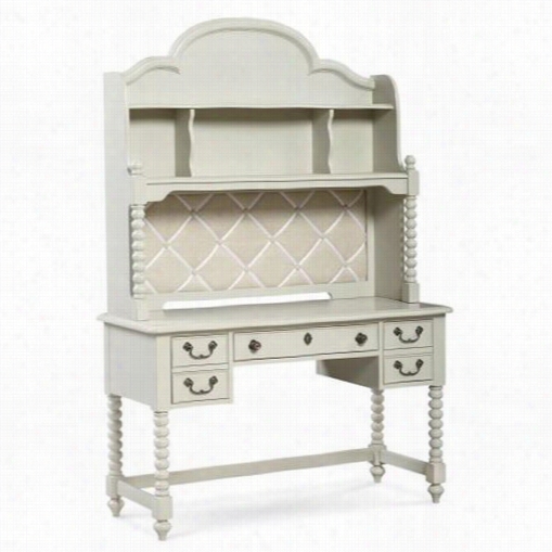 Legacy Caassic Furnoture 3830-6100-3830-6200 Wendy Blelissimo Boutique Desk And Hutch In Morning Mizzle