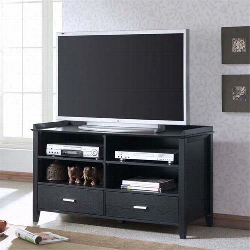 Monarch Specialties 1i915 48"&qu0t;l Tv Console In Nblack