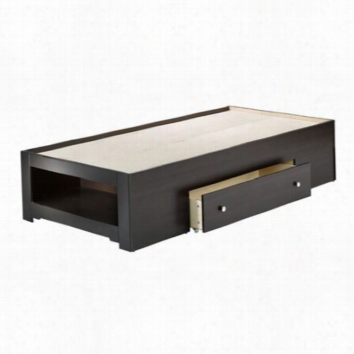 Nexera 323917 Dixon 1 Drawer Twin Size Stoorage Bed